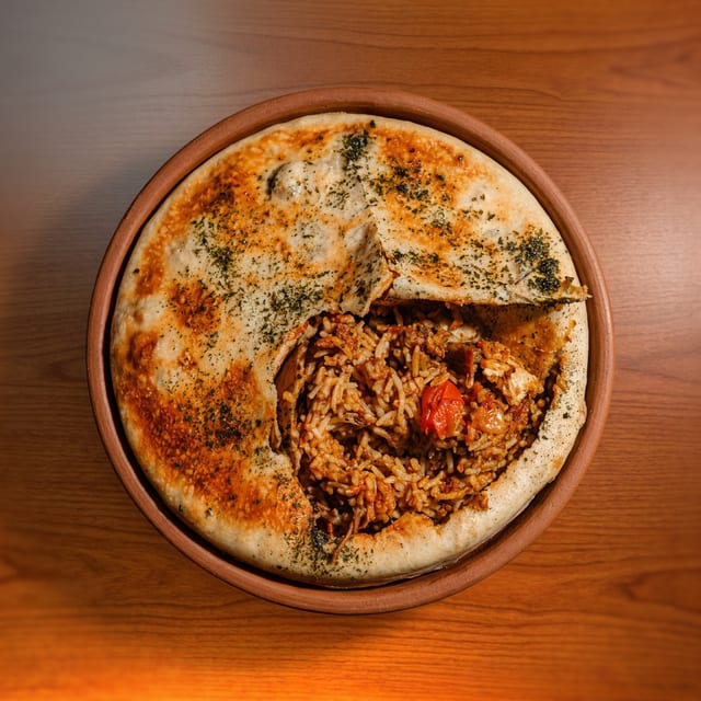 HANDI LAMB BIRIYANI.